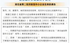 喜訊！沃卡惠獲得“湖北省第二批創(chuàng)新型中小企業(yè)”認(rèn)定